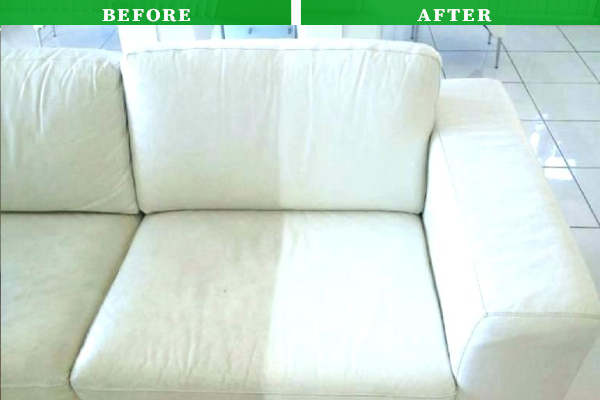 Before & After Upholstery Cleaning Service in London